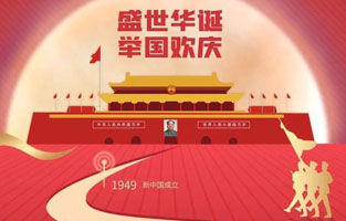 祖国华诞喜迎到，举国上下齐欢笑。各族人民高歌唱，国泰民安起舞跳。世界志强辉煌耀，国富民福生活号。和谐团结建设搞，花团锦簇喜乐陶。在此，香蕉视频软件下载安装电气恭祝祖国万岁，繁荣昌盛！